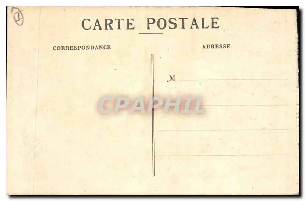 Ruinen des 9. Jahrhunderts — Hotel-Restaurant de Montrieux-le-Vieux (Var) — Verlag unbekannt - Rückseite