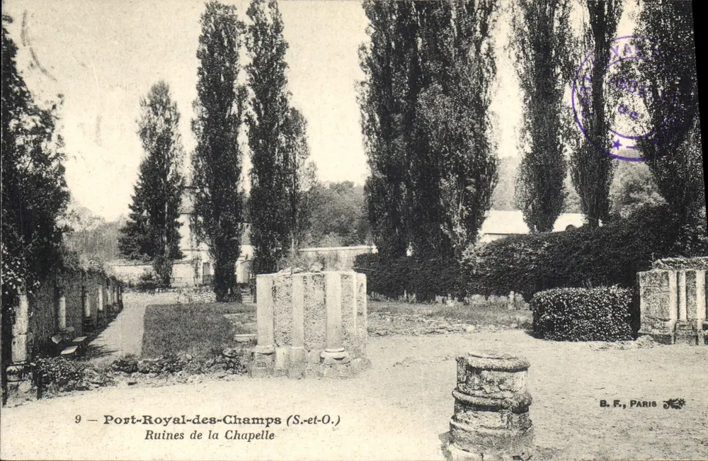 Port-Royal-des-Champs (S.-et-O.) — Ruinen der Kapelle — B.F., PARIS - Vorderseite
