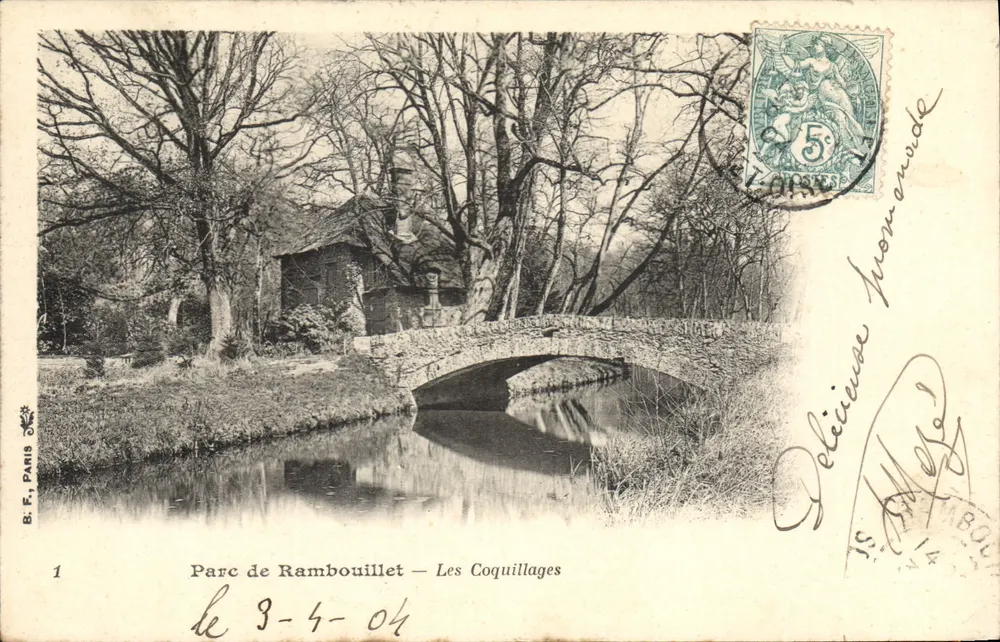Parque de Rambouillet — Os Caracóis — B. F. PARIS - Frente