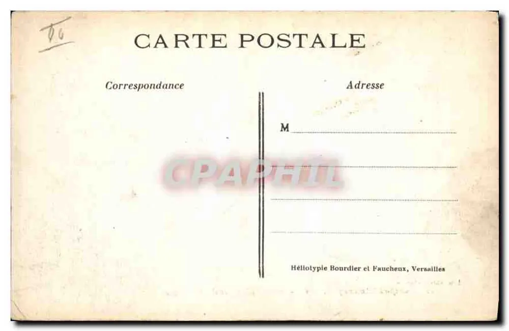 Moudfort-l'Amaury (S.-et-O.) — Grande necrópole do Cemitério — Lib. Ombredanne - Verso