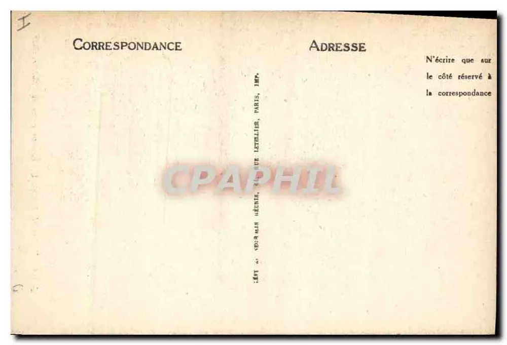 Montfort-l'Amaury — Vista tirada do Clottage — Editor ND, n° 15 - Verso