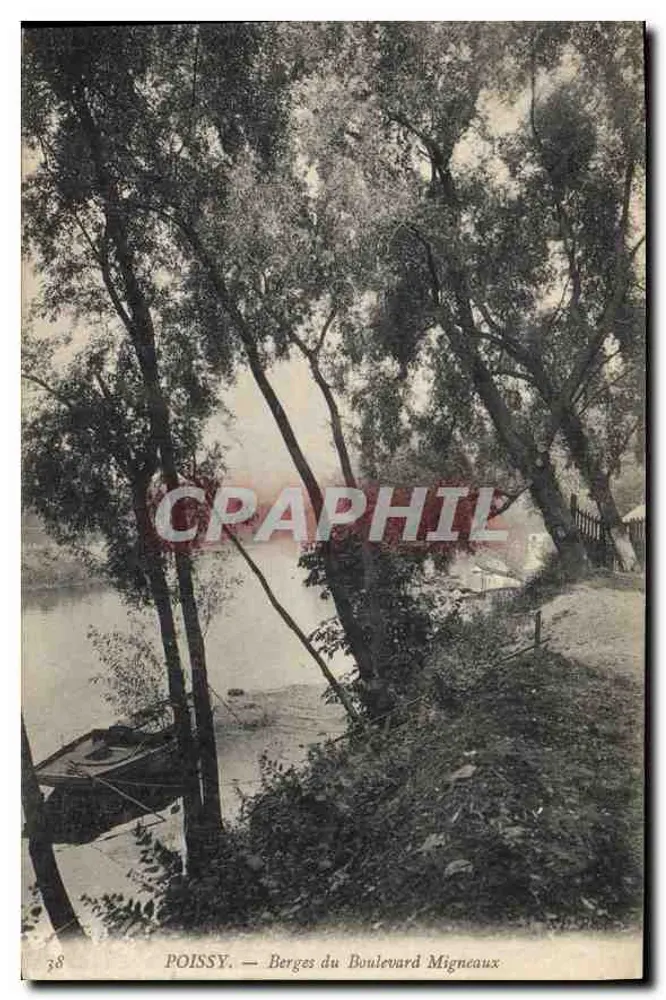 Poissy — Oever van de Boulevard Migneaux — n°38 - Voorkant