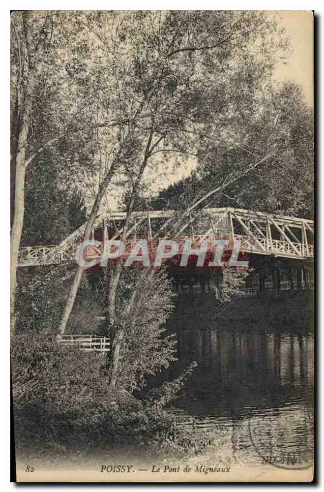 Poissy — O Ponte de Migneaux — ND.Phil. n°82 - Frente