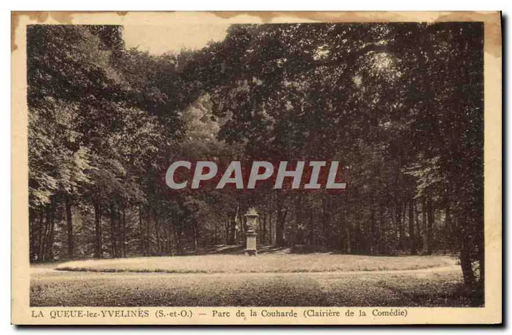 La Queue-lez-Yvelines (S.-et-O.) — Parque da Couharde (Clareira da Comédia) - Frente
