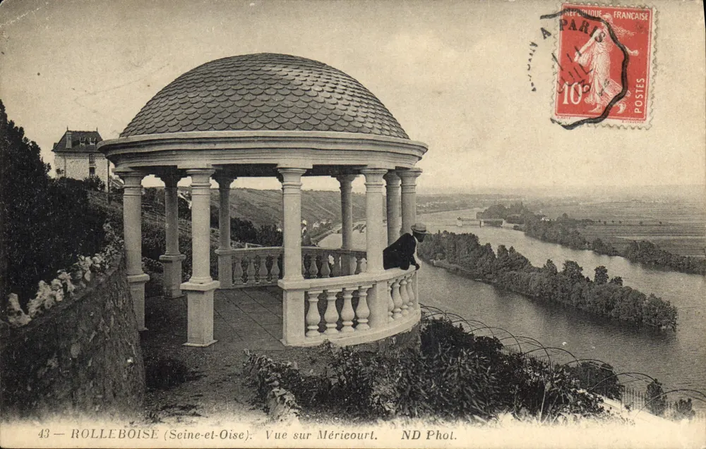 Rolleboise (Seine-et-Oise) — Blick auf Méricourt — ND Phol. - Vorderseite