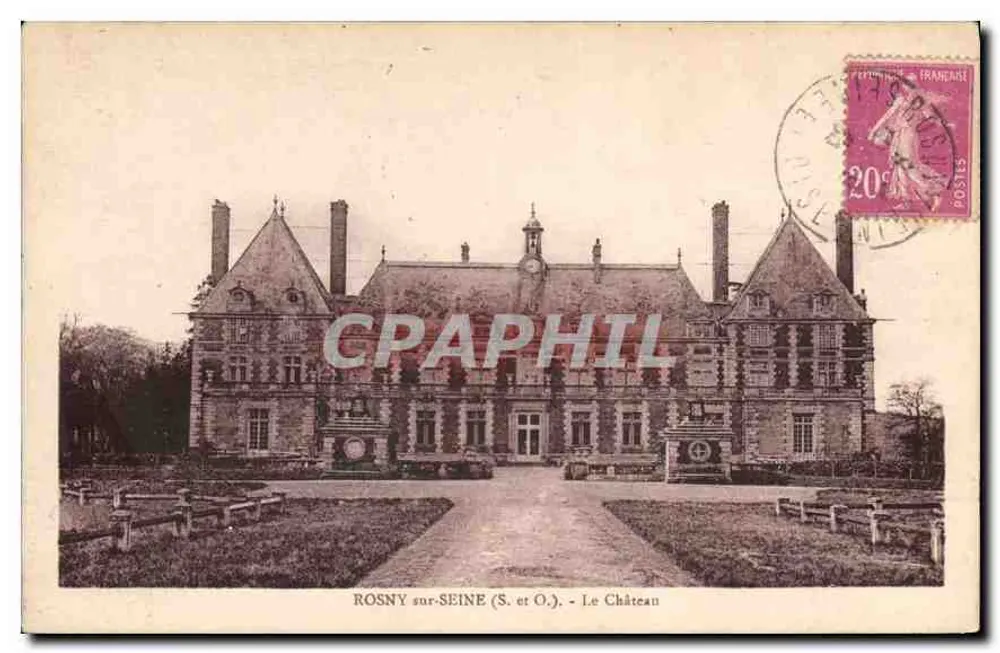 Rosny-sur-Seine (S. et O.) - Das Schloss — Edition G. Arnaud - Vorderseite