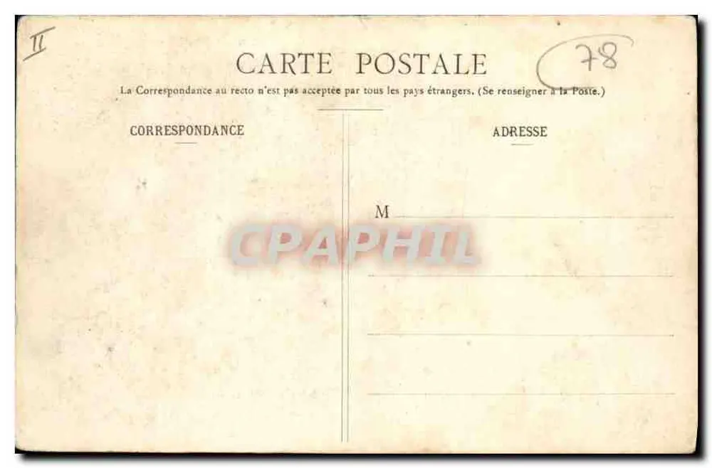 Rosny-sur-Seine (S.-et-O.) — Die Pforte des Schlosses — Collection Roureel - Rückseite