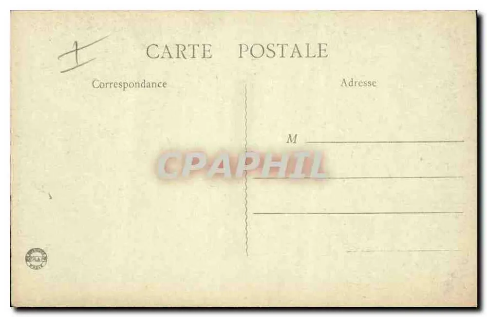 Maison-Laffitte (S.-et-O.) - Ein Eckchen am Seine — B. F., Paris, n°43 - Rückseite