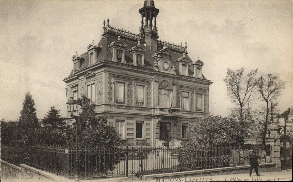MAISONS-LAFFITTE — Hotel de Ville — wydawca LL nr 11 - Awers
