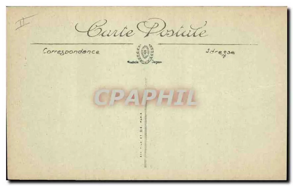 MAISONS-LAFFITTE — Hotel de Ville — wydawca LL nr 11 - Rewers