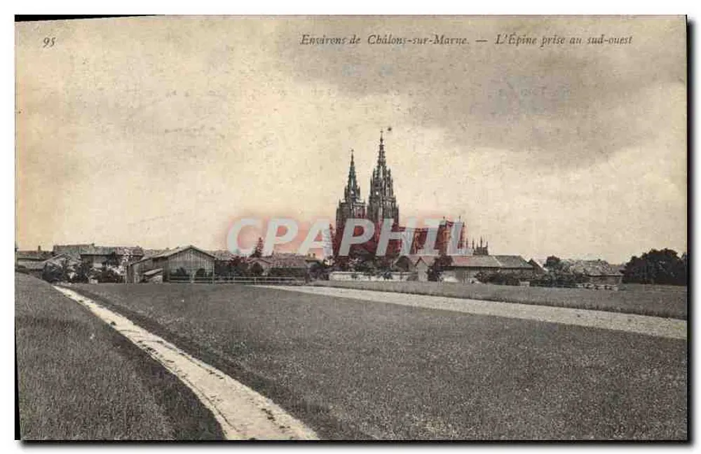 Châlons-sur-Marne — Der Sporn vom Südwesten aus gesehen - Vorderseite
