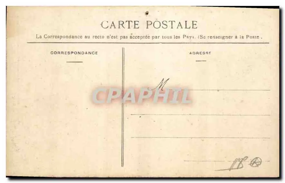 Gerbéviller-la-Martyre — Nebengebäude der Brauerei an der Mortagne — Foto von Pierron, Nancy - Rückseite