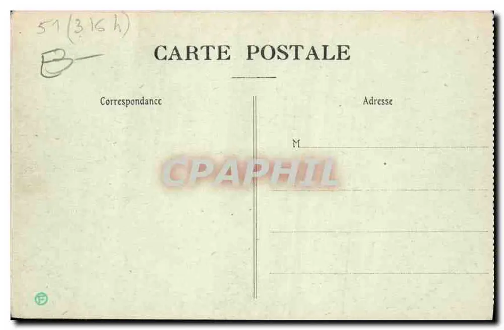 Brimont — Entrada do Forte — Editor: Editeurs Reims, n°9 - Verso
