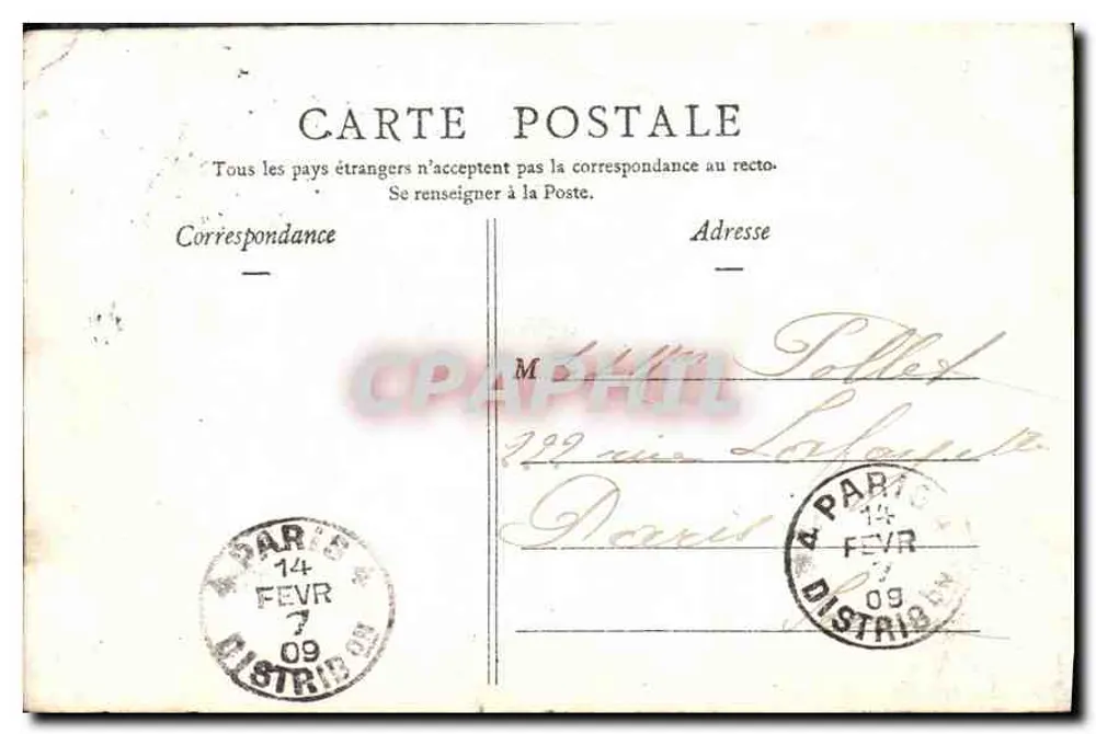Villers-aux-Bois — Schloss und seine Gräben — La Champagne Illustrée, n°367 - Rückseite