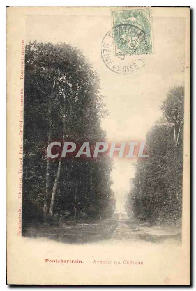 Ponichartrain — Avenida do Castelo — Ternaud, Paul - Frente
