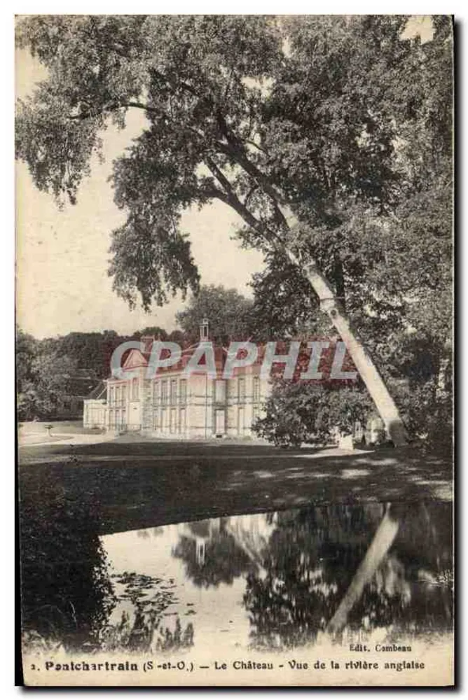 Psaichartrain (S.-et-O.) — Das Schloss — Ansicht der englischen Flusslandschaft — Edit. Cambeau - Vorderseite