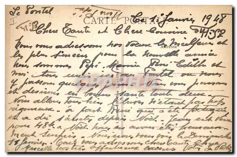 Schloss Pontchartrain — Umgebung von Neauphle-le-Château (S.-et-O.) — Verlag: Pavie, Buchhändler - Rückseite