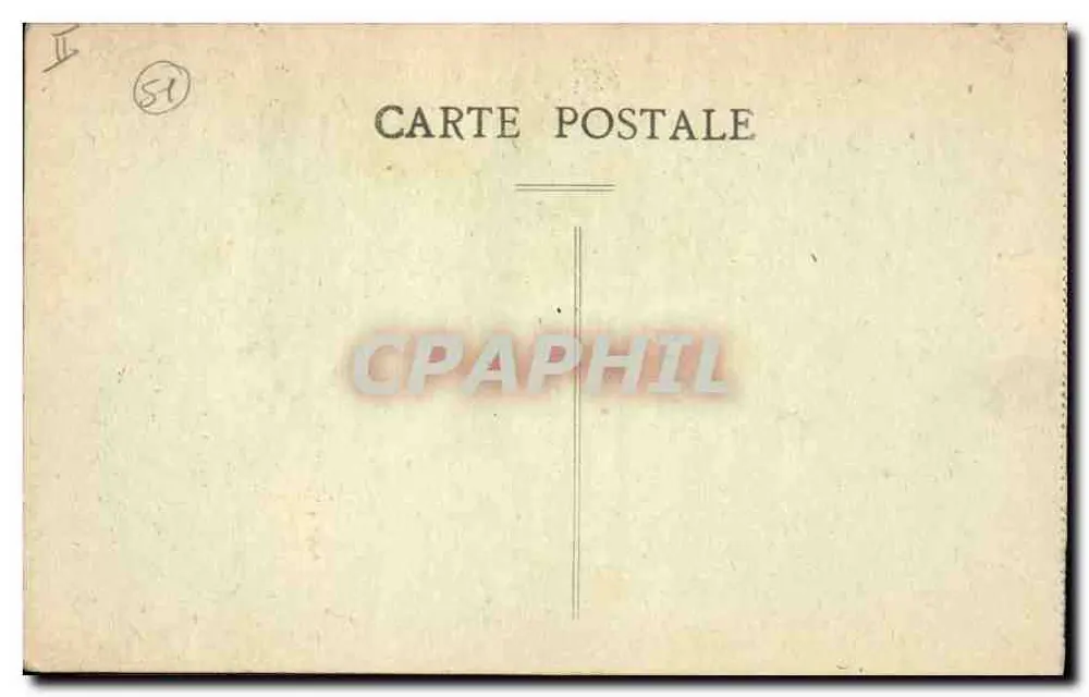 Reims — A Estação — Edição Cuisnier, Reims - Verso