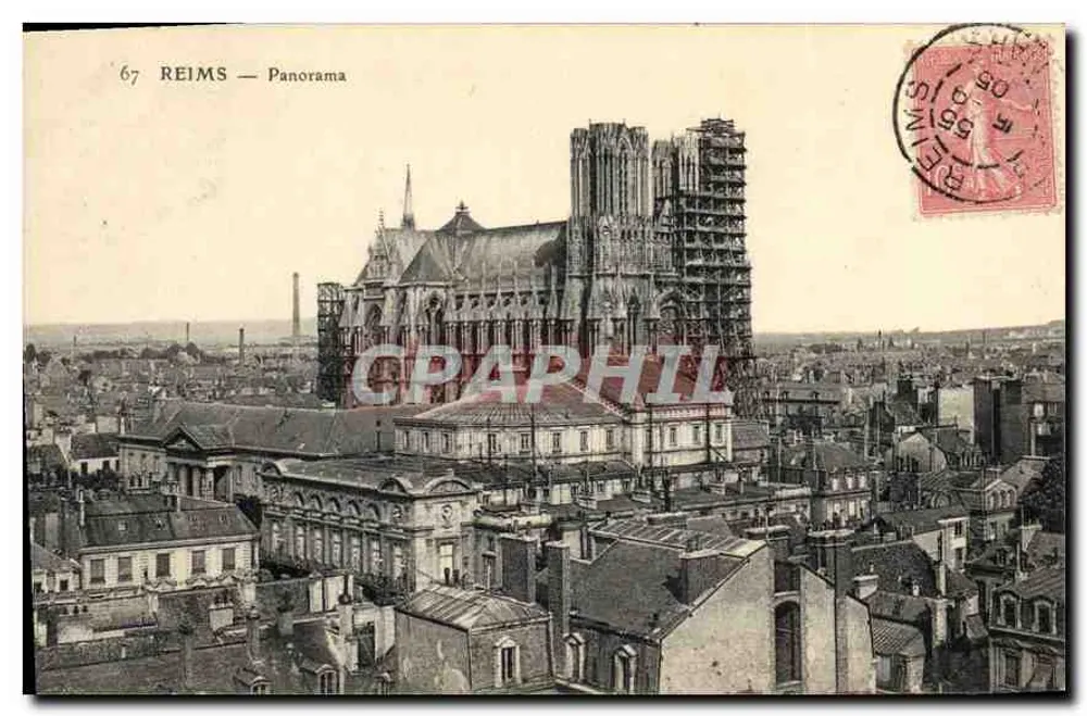 Reims — Panorama — Graphil - Frente