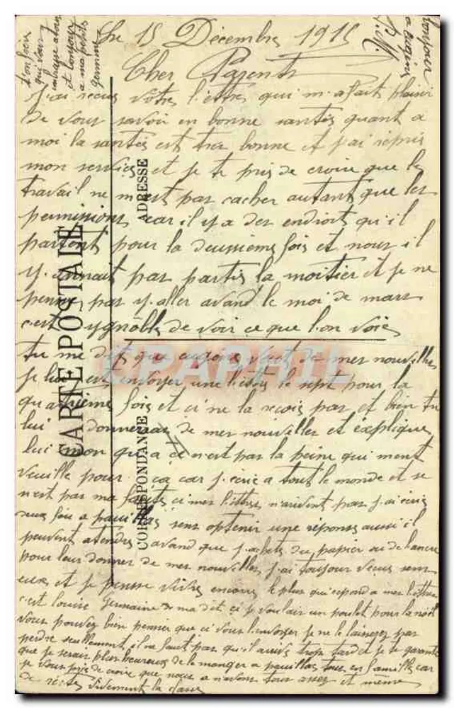 Reims — Jardim da Palle d'Oie — LL. — N° 62 - Verso