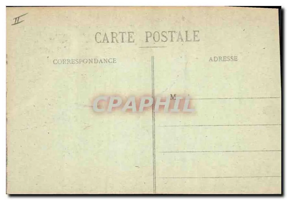 Reims während seiner Bombenjahren 1914-18 — Tramway-Depot - Viertel Cérès — Edition G. Dubors, Reims - Rückseite