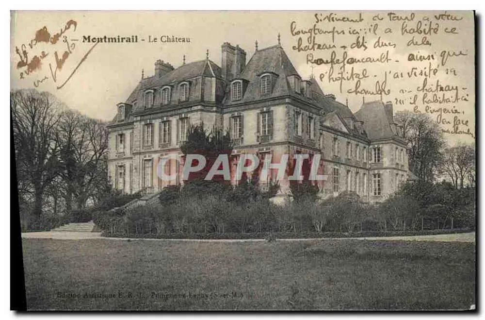 Montmirail - O Castelo — Editor: E. B. Pimpinon, Lyon (69) — N° 3 - Frente