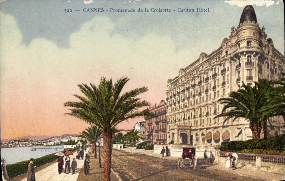 Cannes - Promenade de la Croisette - Carlton Hotel - Vorderseite