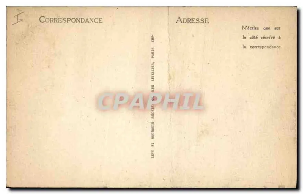 CANNES - Der Casino und Hotels von Suquet - LL - Rückseite