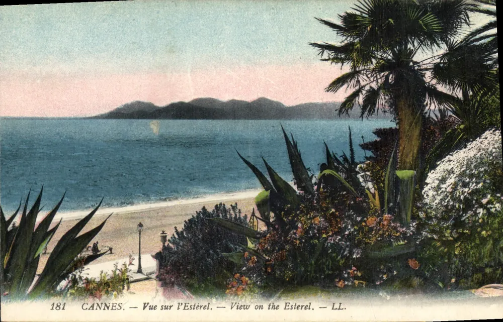 CANNES — Vista do Estérel — LL. — N° 181 - Frente
