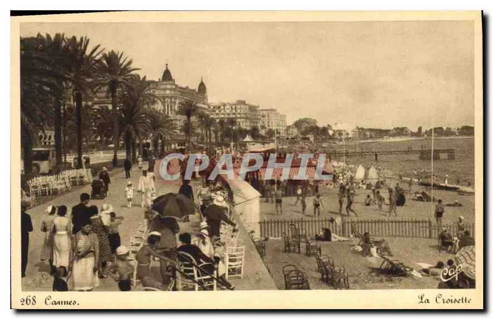 Cannes — Die Croisette — Les Éditions Fr. Trachsel, Nice - Vorderseite