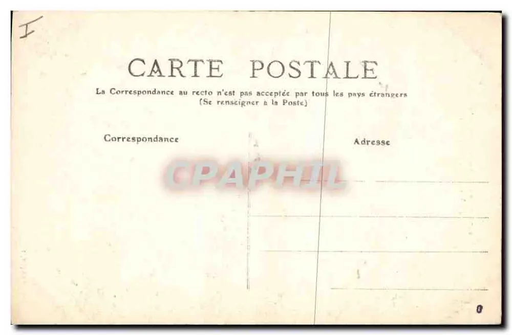 Die Schluchten des Pas-de-la-Cère — Cantal — VIC-sur-CÈRE — Verlag I.L. n° M.1 - Rückseite