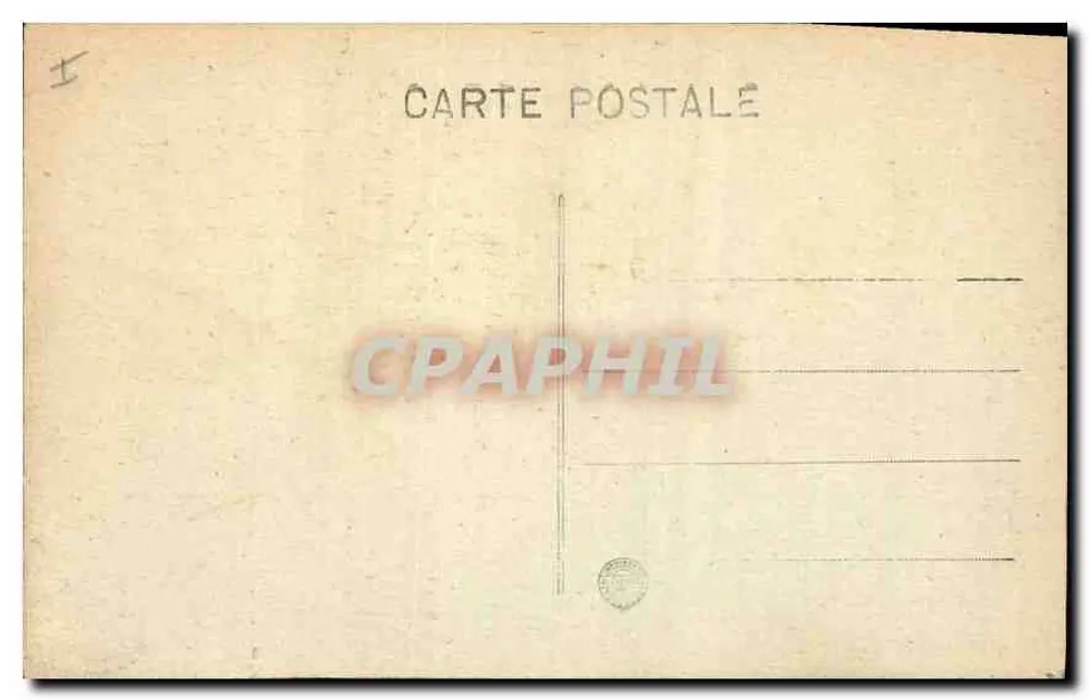 Cascades des Vérines, nahe Allanche — Das pittoreske Cantal — 1053 — Verleger: Étienne Marcenac - Rückseite