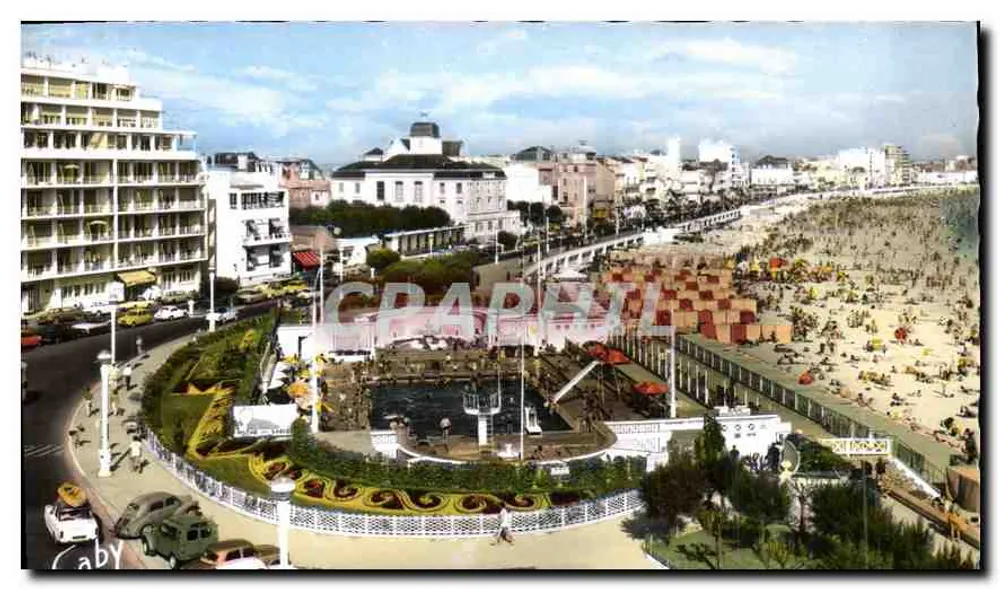 Les Sables-d'Olonne — A Piscina e a Praia — Éditions Artaud & Fils, Nantes - Frente
