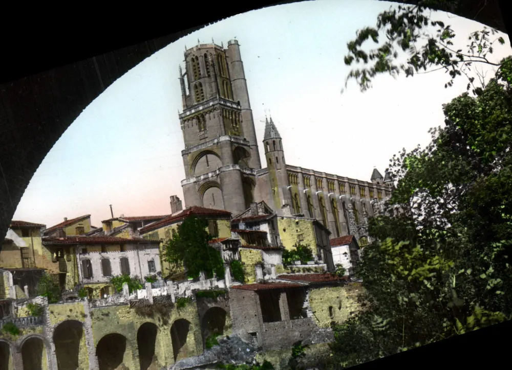 Albi — A Basílica Santa Cécile — Sté des Cartes Postales APA-POUX - Frente