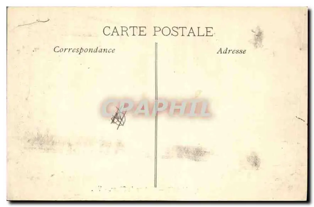 Marseille — Castelo do Pharo — VL - Verso