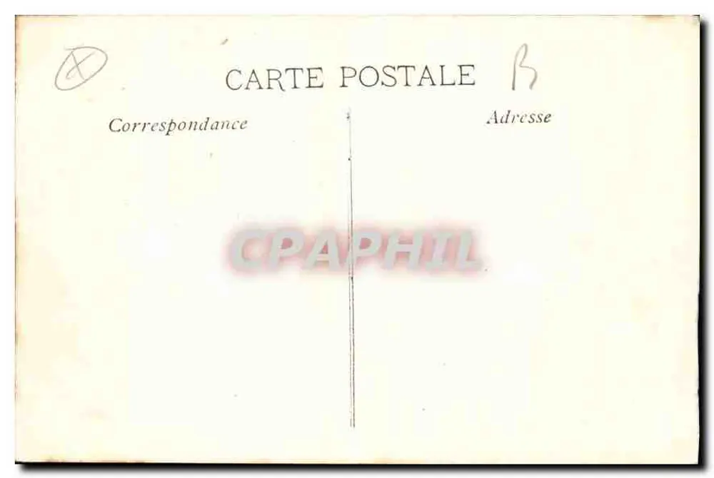Marseille — Porta de Aix — editor A. B. L. (n° 147) - Verso