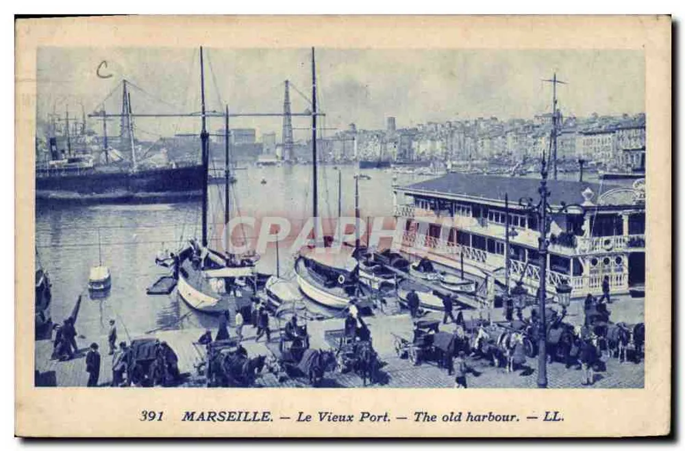 Marsella — El Puerto Viejo — LL. — N° 391 - Anverso