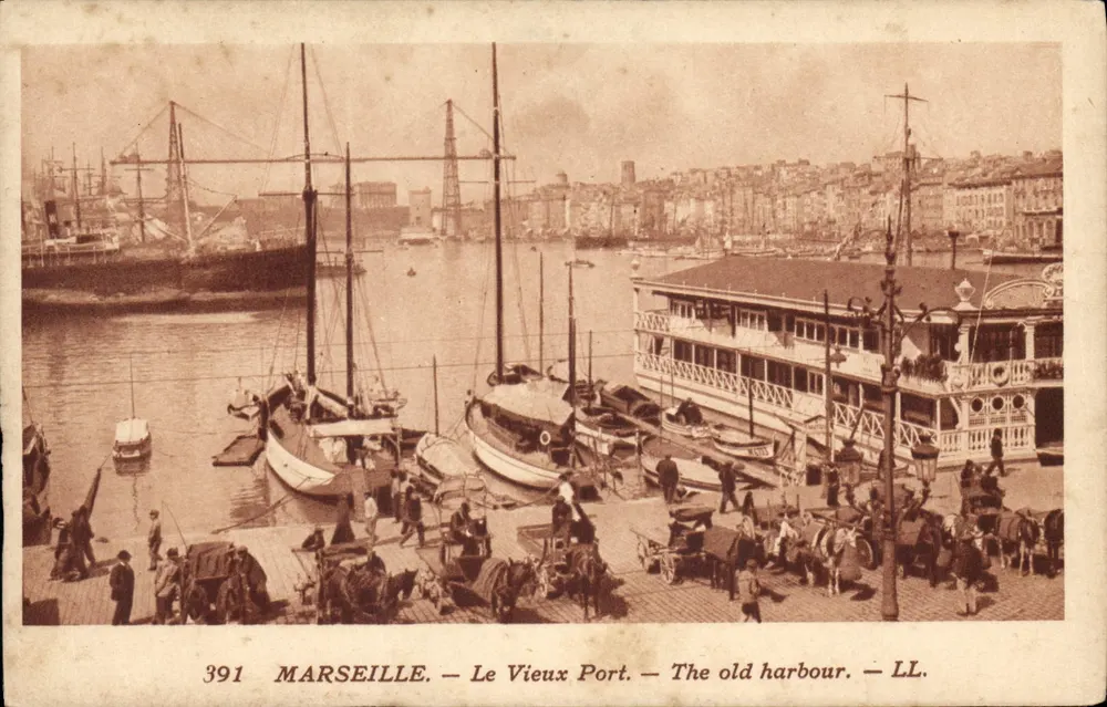 MARSEILLE — O Velho Port — LL. — n° 391 - Frente