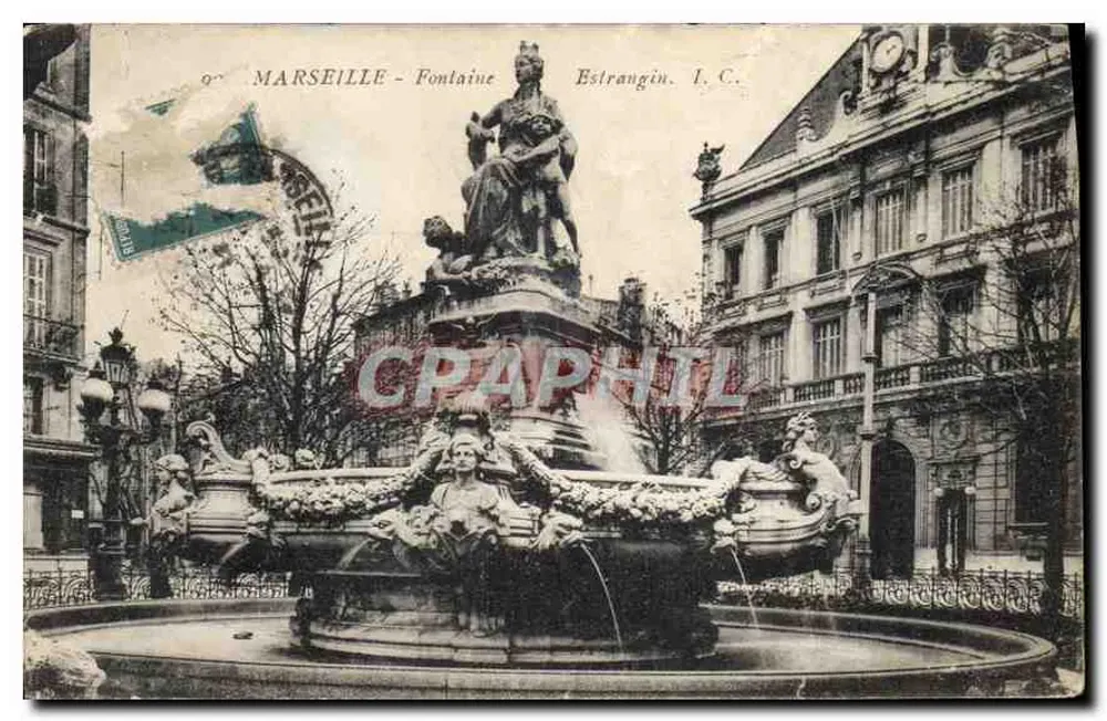MARSEILLE - Fontaine Bétrangin — éditeur I. C. - Frente