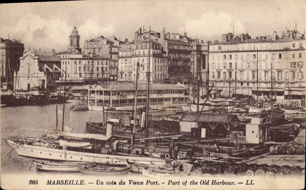 Marseille — Ein Stück des Alten Hafens — LL, n°266 - Vorderseite