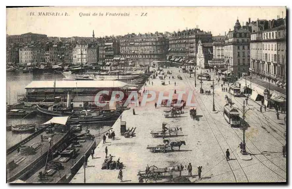 Marseille — Calçada da Fraternidade — ZA - Frente