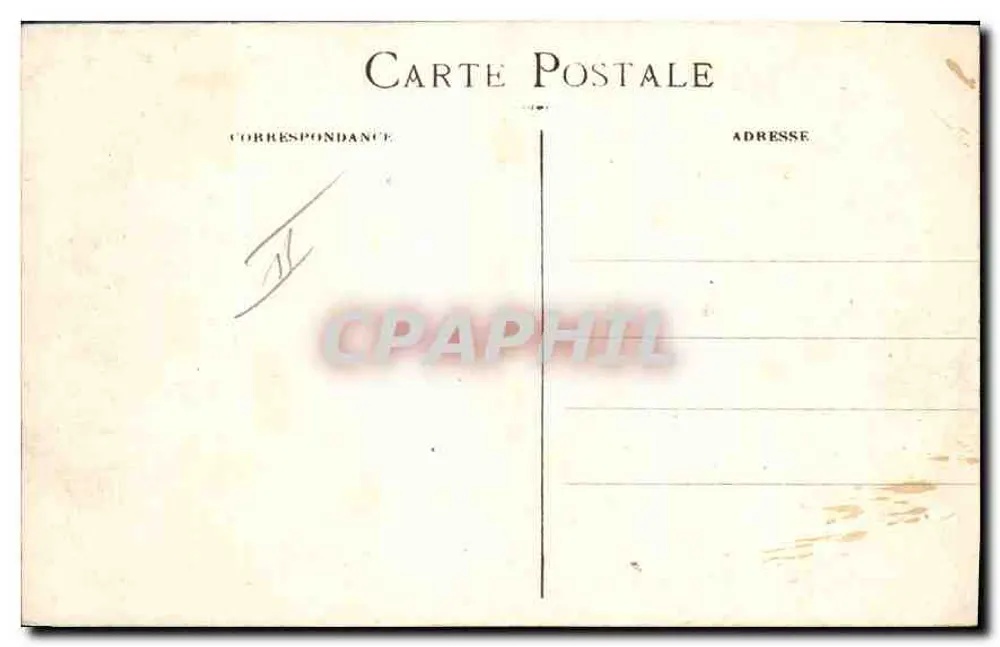 Marseille — Calçada da Fraternidade — ZA - Verso