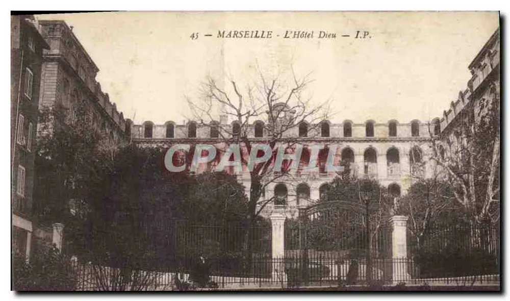 Marseille - Het Hotel Dieu - I.P. - Voorkant
