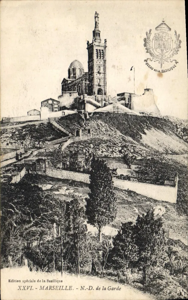 Marselha - Nossa Senhora da Guarda — Edição especial da Basílica, n° XXVI - Frente