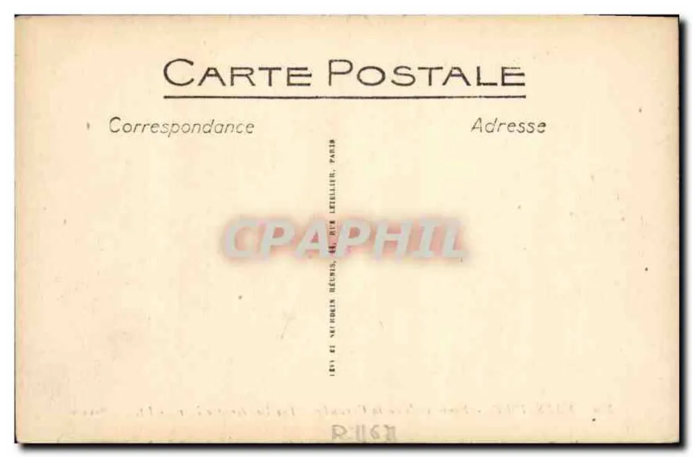 Marseille - Promenade de la Corniche - Die Inseln (gegenlicht) - LL Select, Nr. 360 - Rückseite