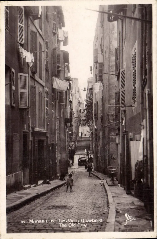 Marseille — Os Velhos Bairro — editor não identificado, n° de série 89 - Frente