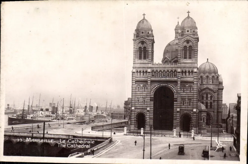 Marseille — A Catedral — editor PAPHIL, n° 33 - Frente