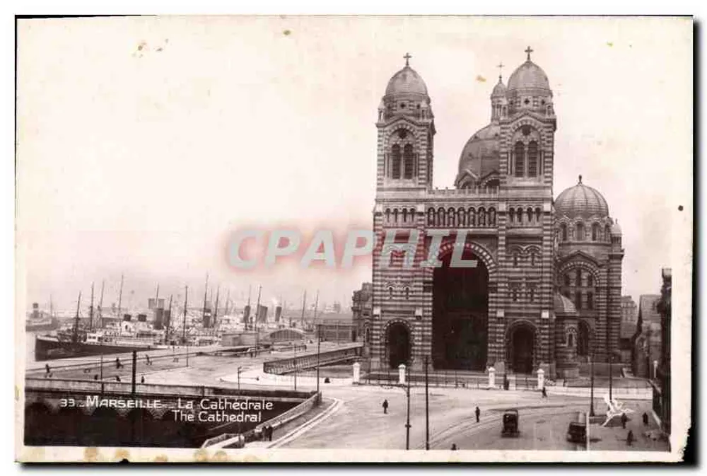 Marselha — A Catedral — n°33 - Frente