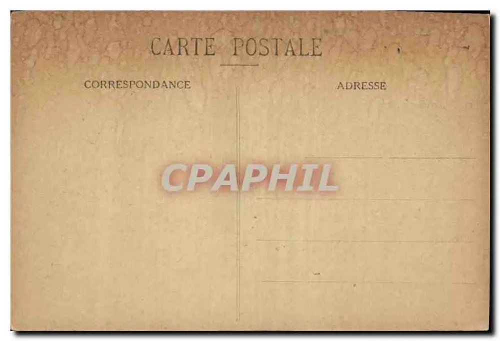 Marseille - Eingang zur Kaserne St-Charles - E. L. - Rückseite