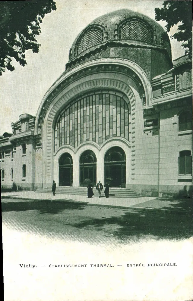 Vichy — Thermalbad — Haupteingang - Vorderseite